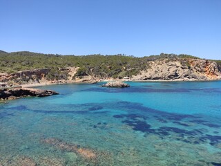 Fototapeta premium Vistas espectaculares de las costas mediterráneas.