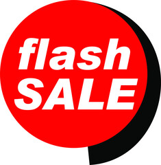 Red Vector Banner flash sale