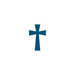 Church logo template design vector