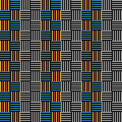 Seamless Pattern, Designs, Background and Texture, Weave look, size 15'' x 15'' at 300 resolution, can be used in Textiles, Tiles, Wallpapers, Backgrounds etc.