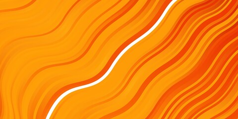 Light Orange vector background with bows. Colorful illustration in circular style with lines. Best design for your ad, poster, banner.