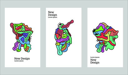 Colorful Abstract Background for Web Design, Landing Page, Social Media Story, and Print Material. 