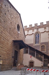 Florence during the covid-19 emergency, Parte Guelfa palace, Italy