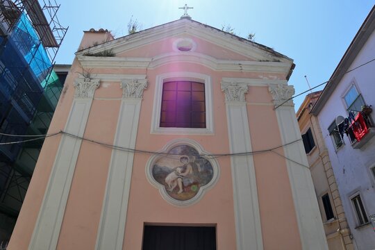 Capua - Facciata della Chiesa di San Giovanni a Corte