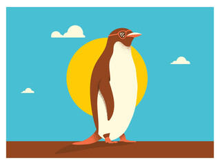 The tropical penguin
