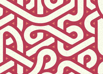 Colour Hexagon Tile Connection art background design illustration