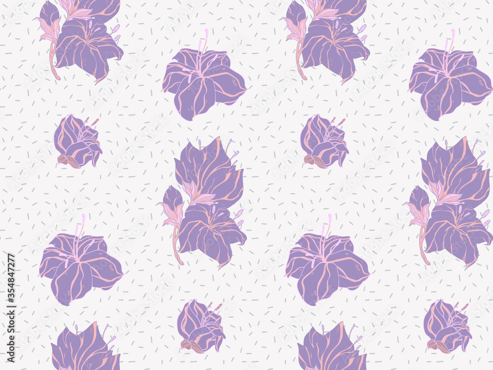 Poster seamless background image with bright and colored elements. summer theme pattern with natural colors