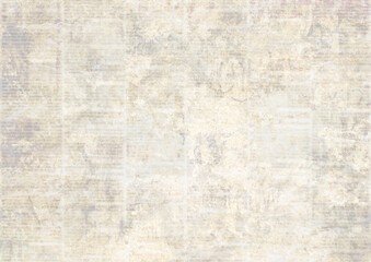 Old vintage grunge newspaper paper texture background.