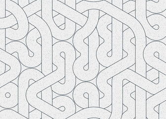 Colour Hexagon Tile Connection art background design illustration