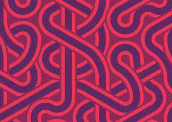 Colour Hexagon Tile Connection art background design illustration