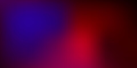 Dark Pink, Yellow vector abstract blur background.