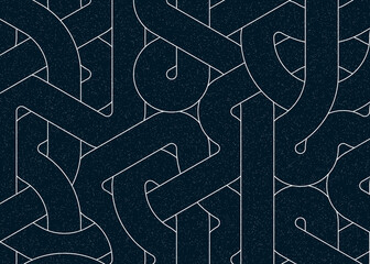 Colour Hexagon Tile Connection art background design illustration