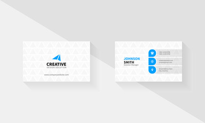 modern business card design template