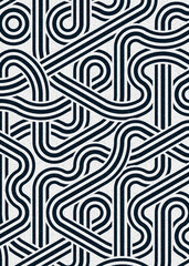 Colour Hexagon Tile Connection art background design illustration