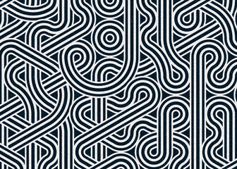 Colour Hexagon Tile Connection art background design illustration