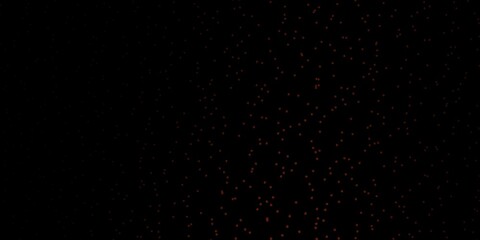 Dark Orange vector template with neon stars. Modern geometric abstract illustration with stars. Pattern for websites, landing pages.