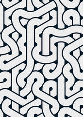 Colour Hexagon Tile Connection art background design illustration