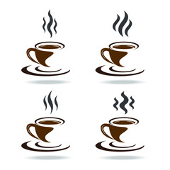 coffee cup isolated. coffee cup symbol. Vector illustration