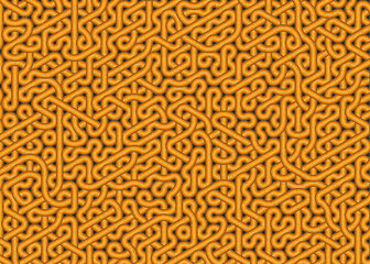 Colour Hexagon Tile Connection art background design illustration