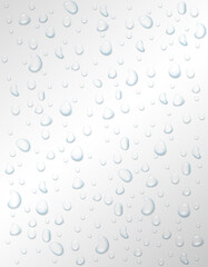 Fototapeta na wymiar drop of water rain or spray vector illustration