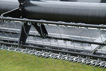Cutters of a Large Modern Agricultural Crop Harvester.