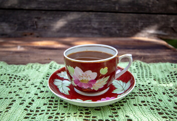 french cookies madeleine on a metal stand