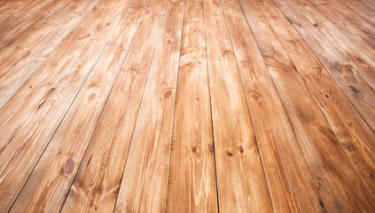 The beautiful background from a lot of wooden brown planks