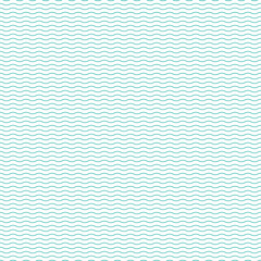 Wavy lines. seamless texture with light blue rolling lines on blue background.