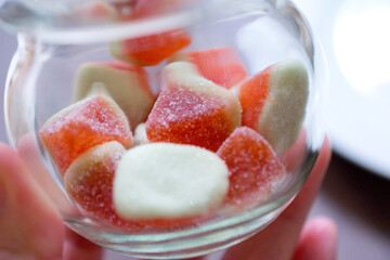 瓶に入ったすいかグミ