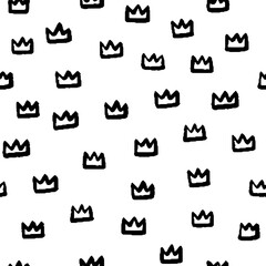 Hand drawn seamless pattern.