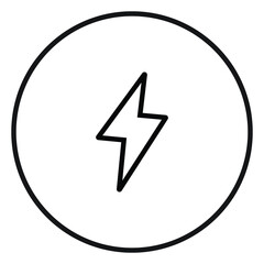 Powe | Energy | Electricity | Current | Charge | Icon | Button	
