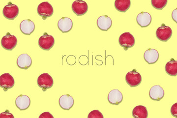 ravanello arte desina sfondo poster verdura