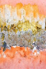 Fototapeta premium Abstract concrete, weathered with cracks and scratches. Landscape style. Grungy Concrete Surface. Great background or texture.