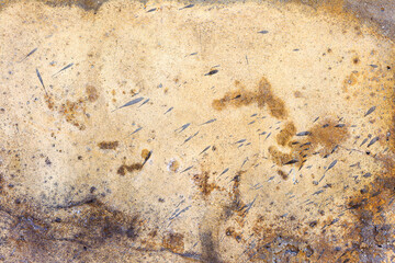 Abstract concrete, weathered with cracks and scratches. Landscape style. Grungy Concrete Surface. Great background or texture.