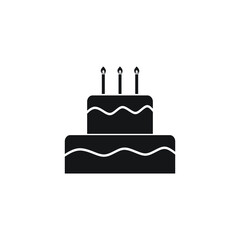 cake icon vector