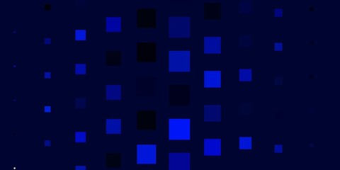 Light BLUE vector pattern in square style. Abstract gradient illustration with colorful rectangles. Pattern for commercials, ads.
