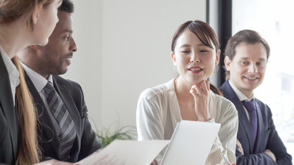 Obraz premium global business