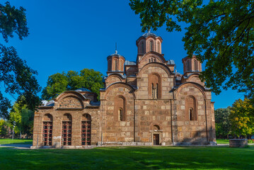 Gracanica monastery near Prishtina, Kosovo