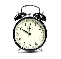alarm clock isolated on white