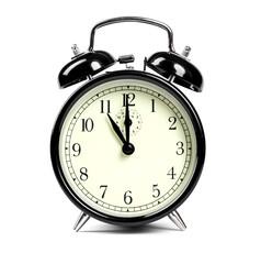 alarm clock isolated on white