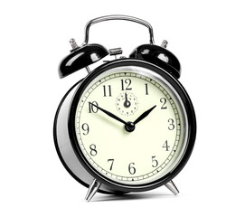 alarm clock isolated on white