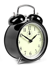 alarm clock isolated on white
