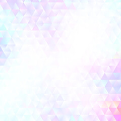 Spiral colors triangle texture vector background