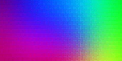 Light Multicolor vector background with rectangles. Rectangles with colorful gradient on abstract background. Best design for your ad, poster, banner.