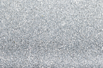 Silver or Grey Glitter Texture Christmas Abstract Background Pattern