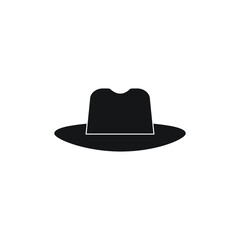 cowboy hat icon vector