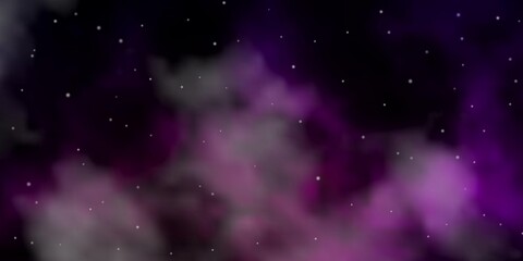 Dark Pink vector pattern with abstract stars. Colorful illustration in abstract style with gradient stars. Pattern for websites, landing pages.