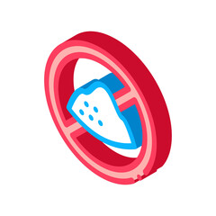 Sugar Crossed Icon Vector. Isometric Sugar Crossed sign. color isolated symbol illustration