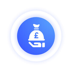 Save Money Pound -  Icon