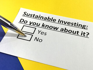 Obraz premium Questionnaire